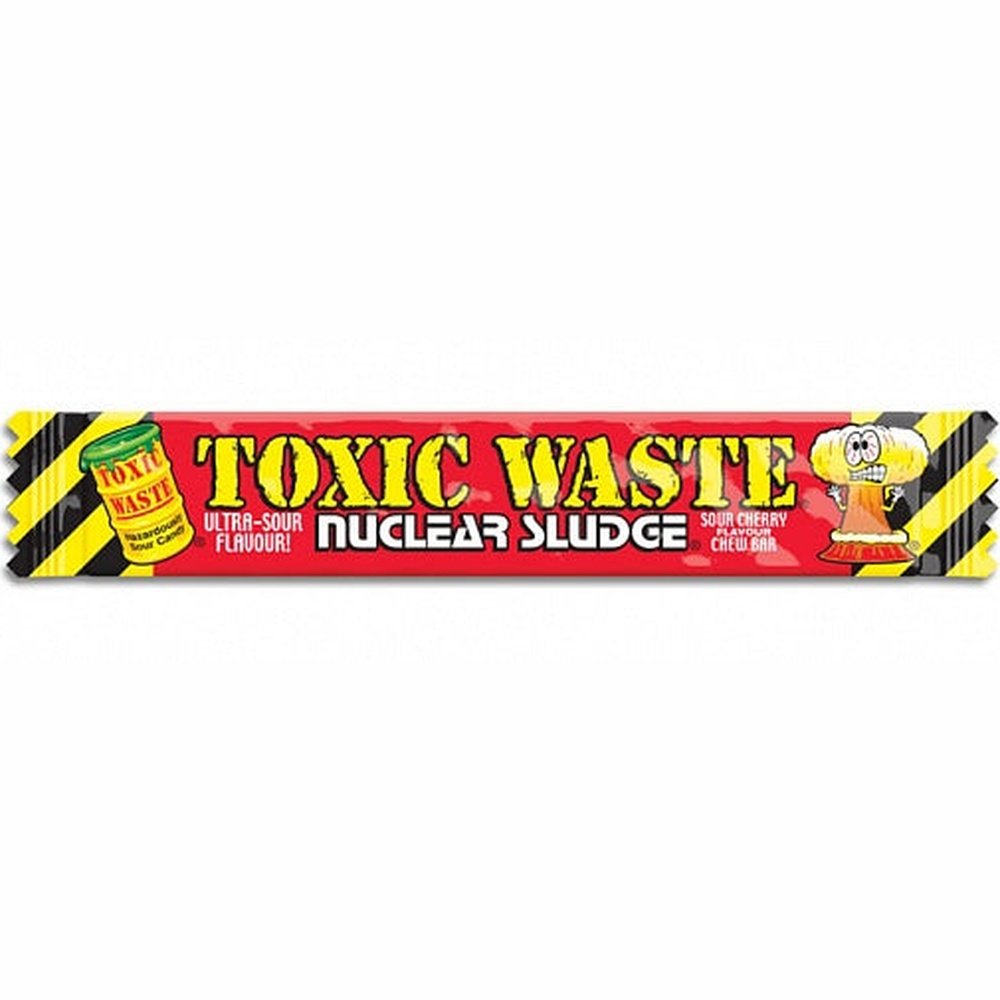 Toxic Waste Nuclear Sludge Chew Bar Sour Cherry