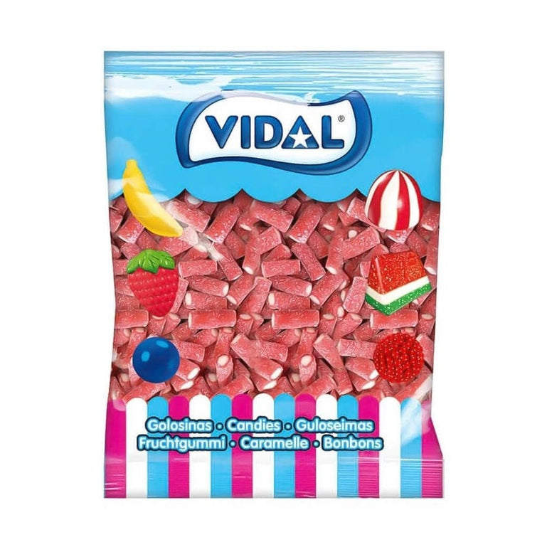 Vidal Sour Mini Pencils Strawberry - My American Shop