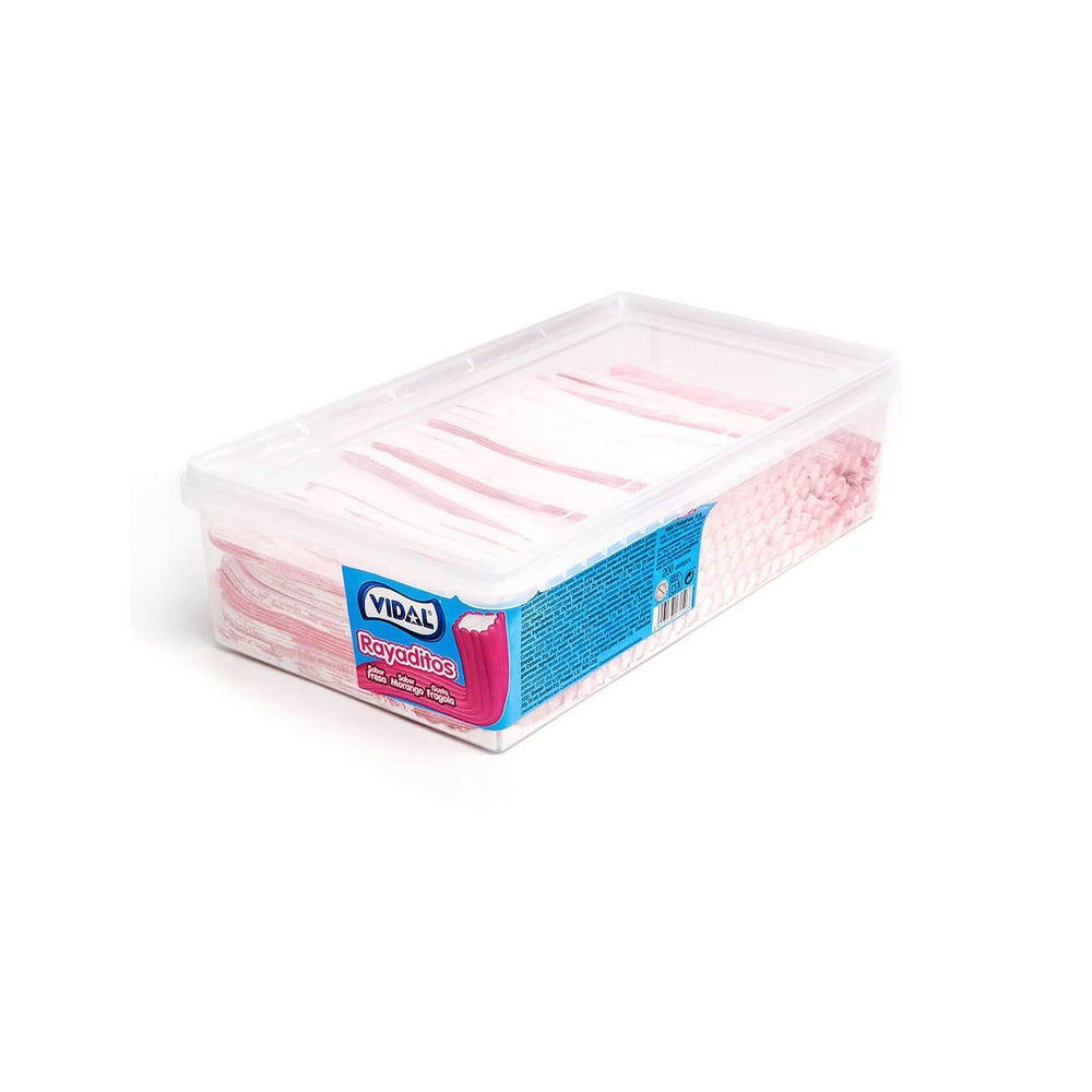 Vidal Stripped Rayaditos Strawberry - My American Shop