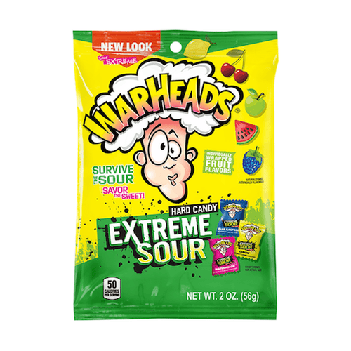 Warheads Extreme Sour Hard Candy Big - My American Shop France