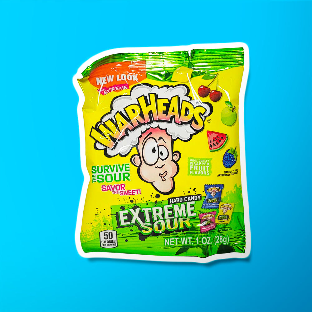 Warheads Extreme Sour Hard Candy Small - My American Shop France