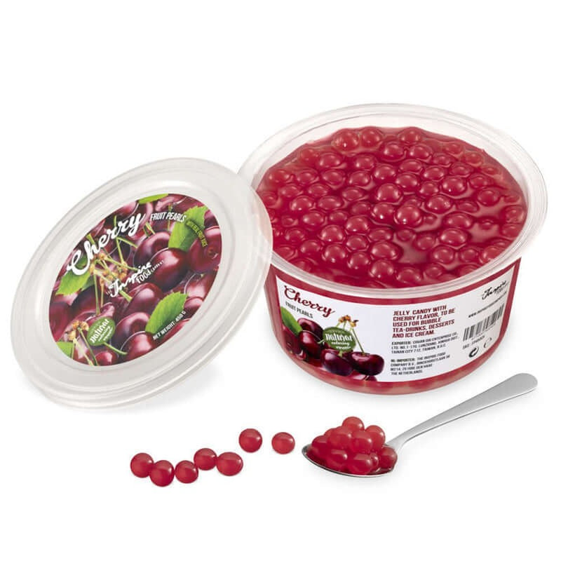 Bubble Tea Popping Fruit Pearls Cherry - My American Shop