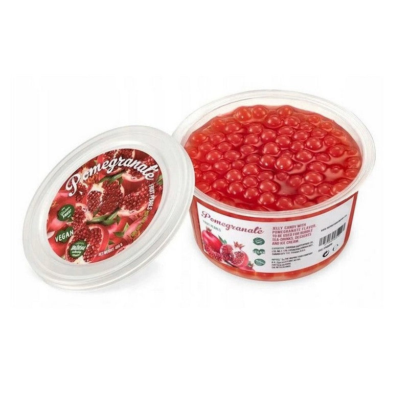 Bubble Tea Popping Fruit Pearls Pomegranate - My American Shop