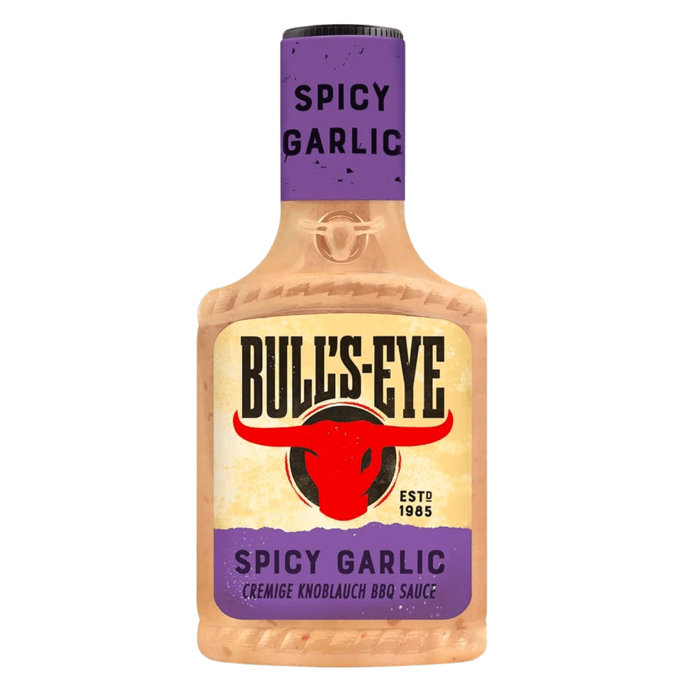 Bull's Eye Sauce Barbecue Spicy Garlic - My American Shop France