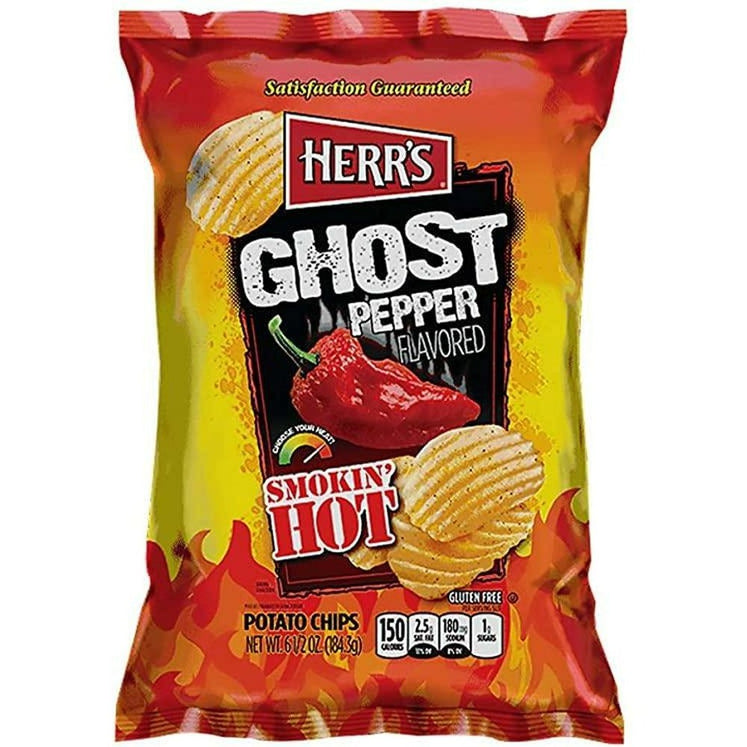GRAND FORMAT :  HERR'S GHOST PEPPER CHIPS - My American Shop
