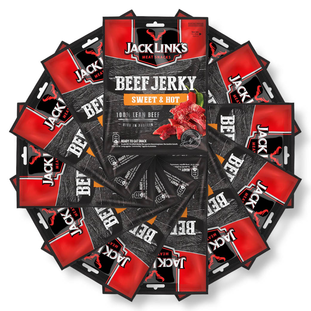 Jack Link's Beef Jerky Sweet & Hot Big - My American Shop