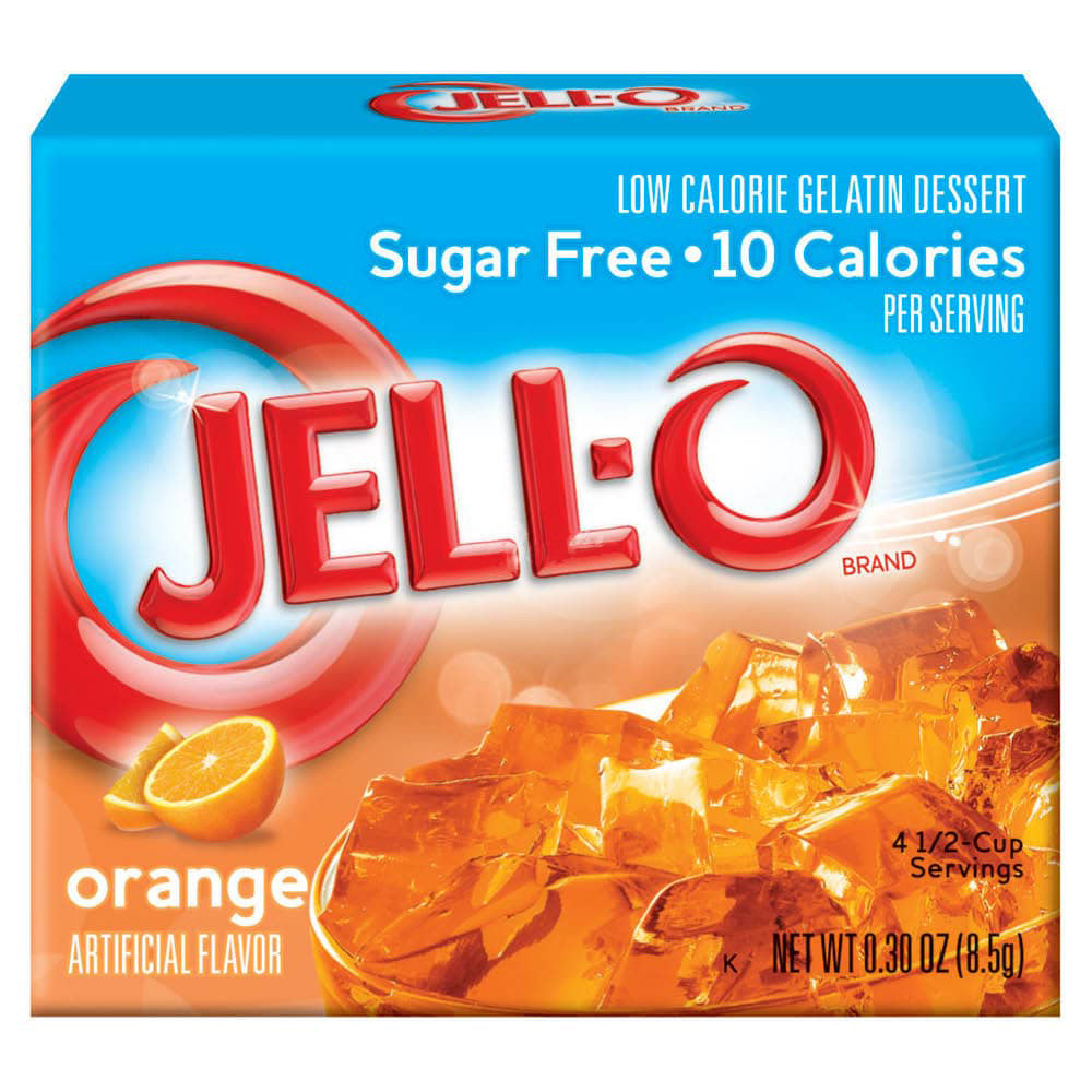 Jell-o Sugar Free Orange - My American Shop