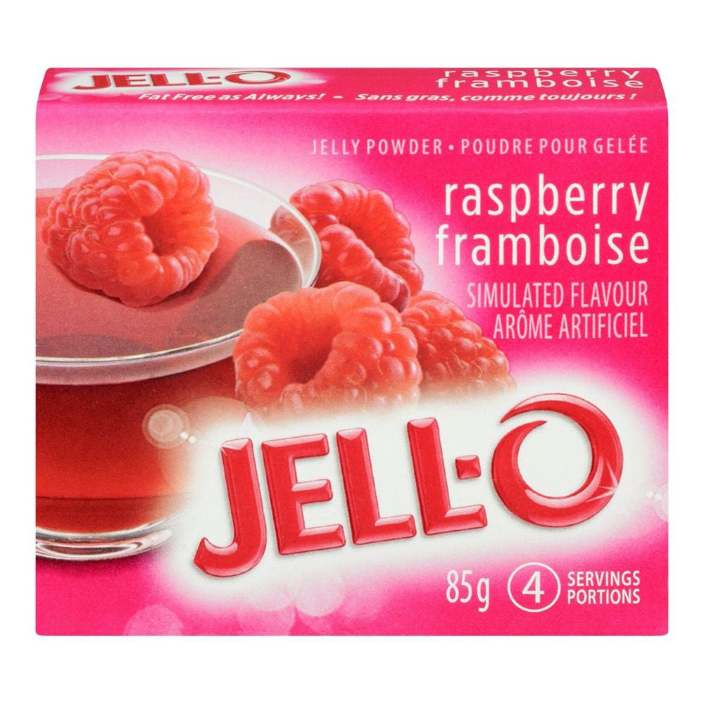 Jell-O Gelatin Raspberry - My American Shop