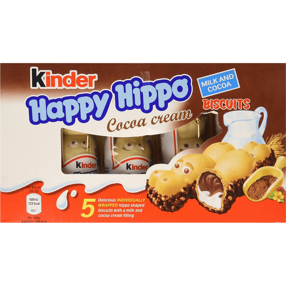 KINDER HAPPY HIPPO COCOA 5 PACK - My American Shop
