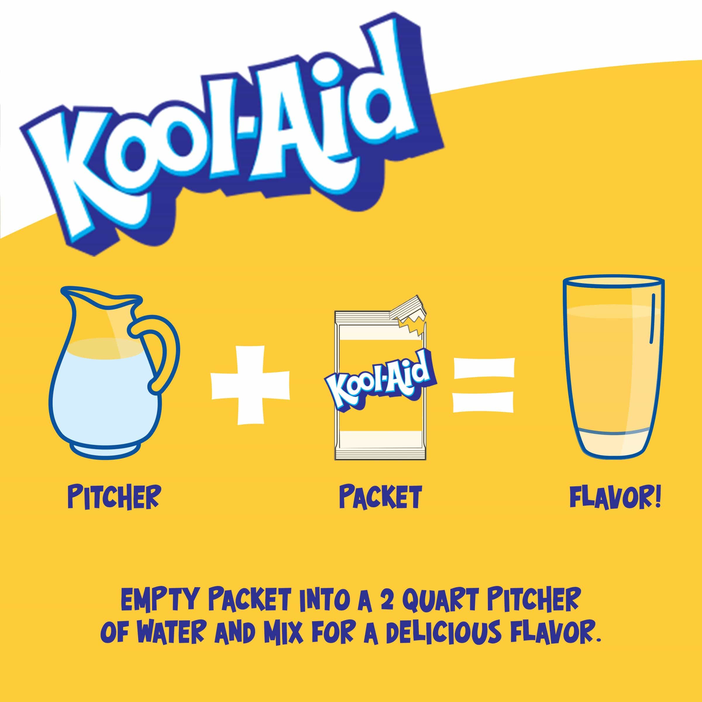 Kool Aid Lemonade (6 Sachets) - My American Shop