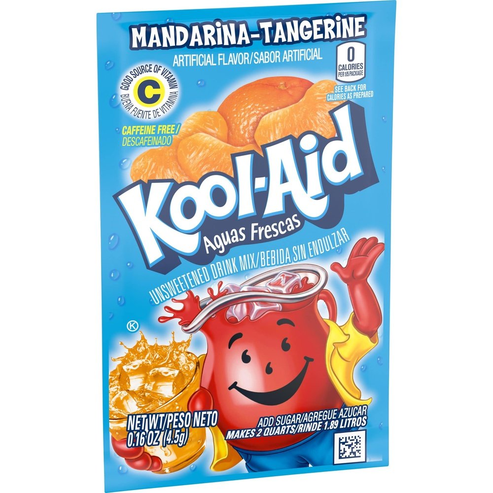 Kool Aid Mandarina-Tangerine (6 Sachets) - My American Shop