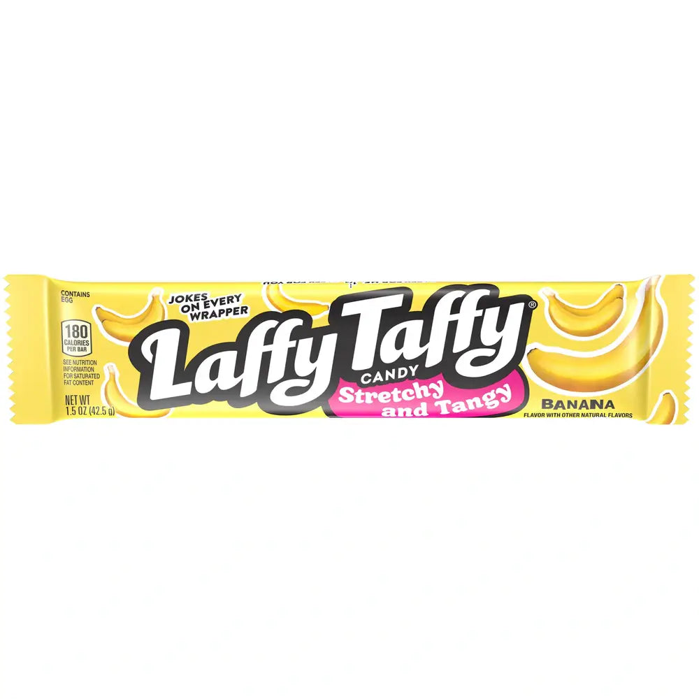 Laffy Taffy Stretchy & Tangy Banana - My American Shop France