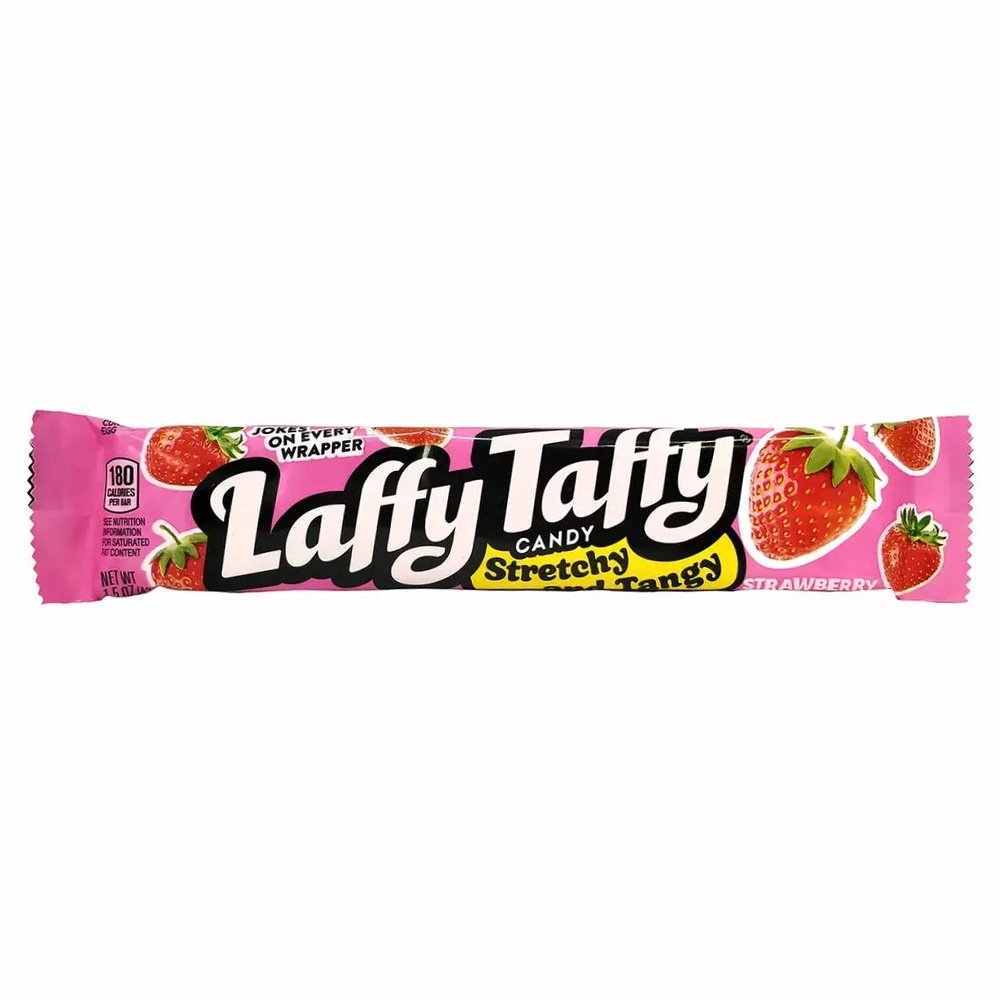 Laffy Taffy Stretchy & Tangy Strawberry - My American Shop