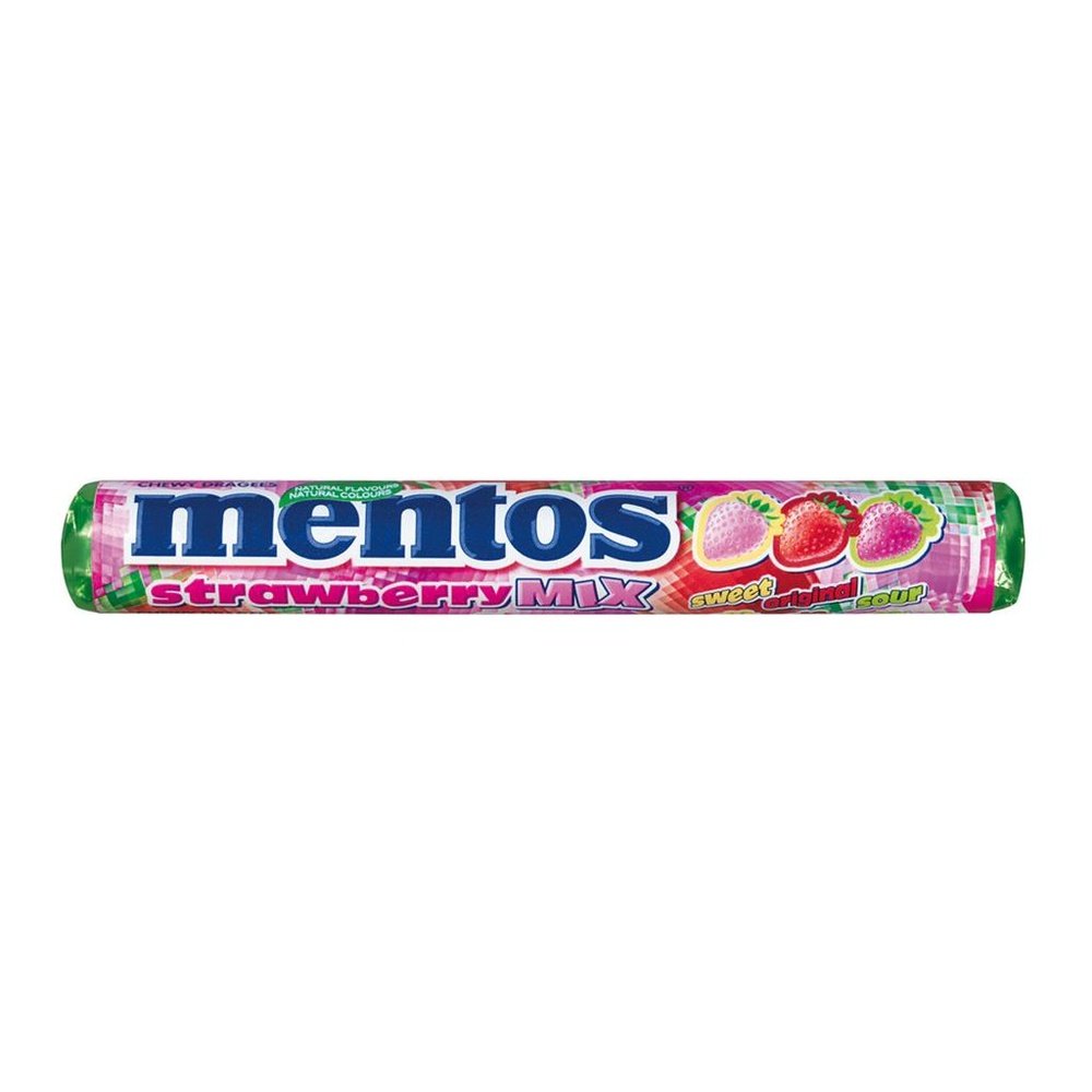 Mentos Strawberry Mix - My American Shop