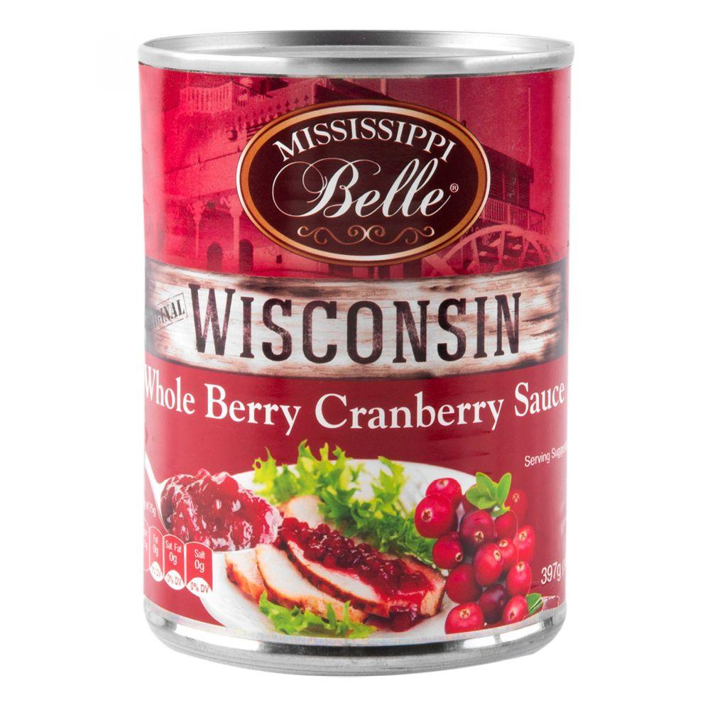 MISSISSIPPI BELLE CRANBERRY SAUCE JELLIED