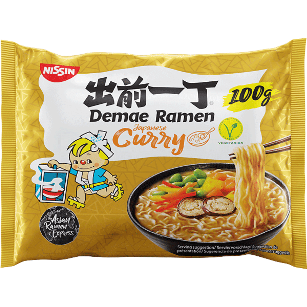 Nissin Demae Ramen Japanese Curry - My American Shop