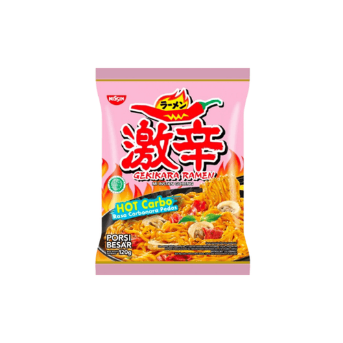 Nissin Ramen Gekikara Hot Carbo - My American Shop France