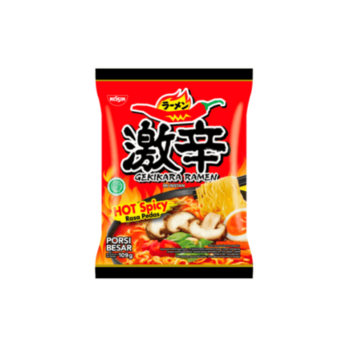 Nissin Ramen Gekikara Hot Spicy - My American Shop France