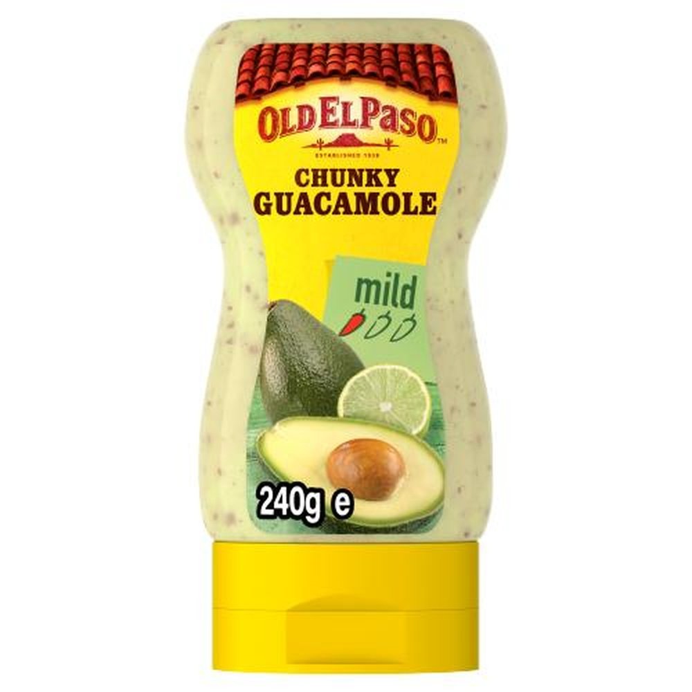 Old El Paso Sauce Chunky Guacamole - My American Shop France