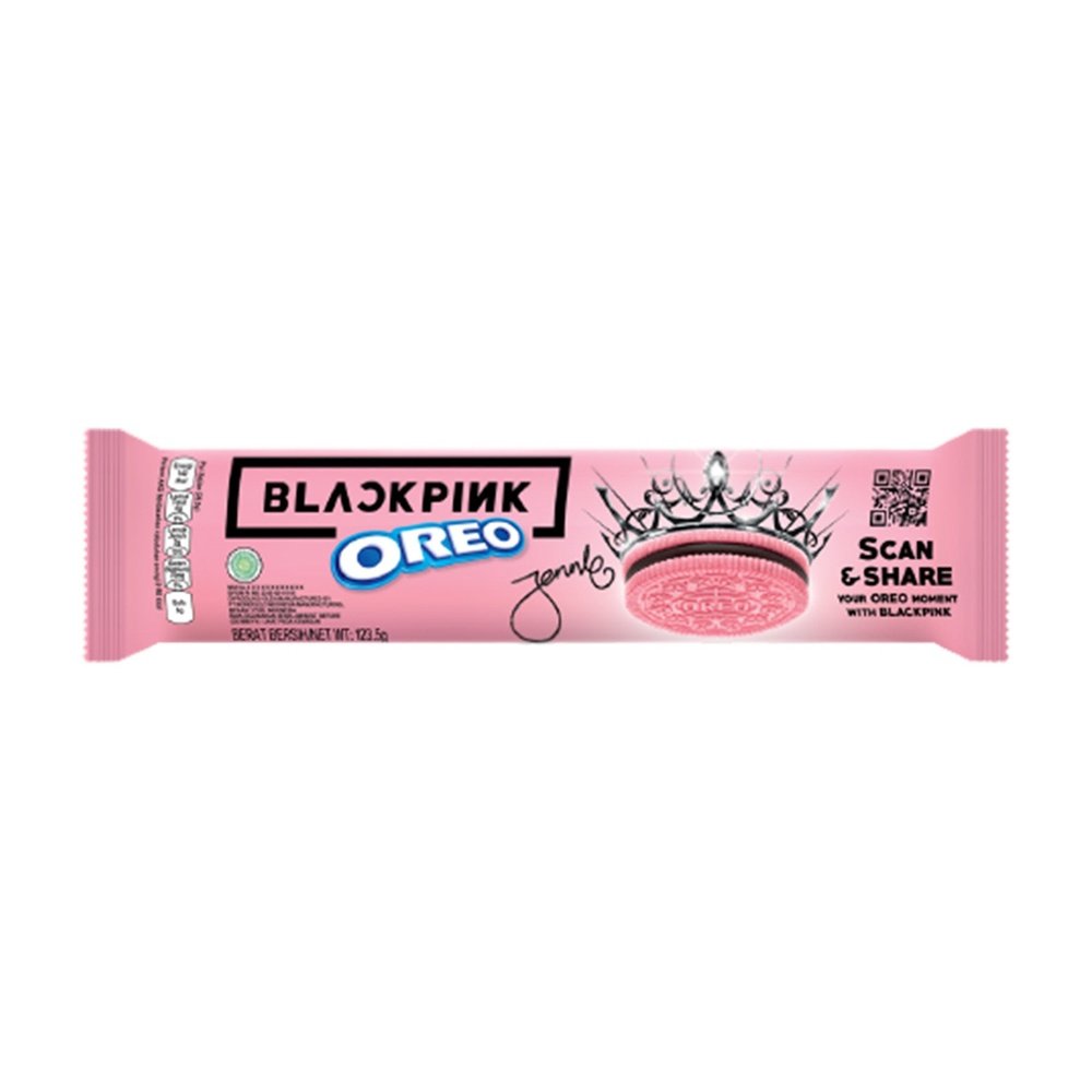 Oreo Cookies Blackpink Pink Colored & Chocolate Cream - My American Shop France