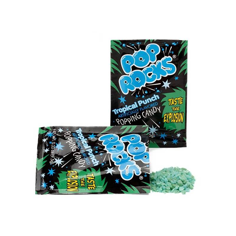 POP ROCKS BONBONS PÉTILLANTS AUX FRUITS EXOTIQUES - My American Shop