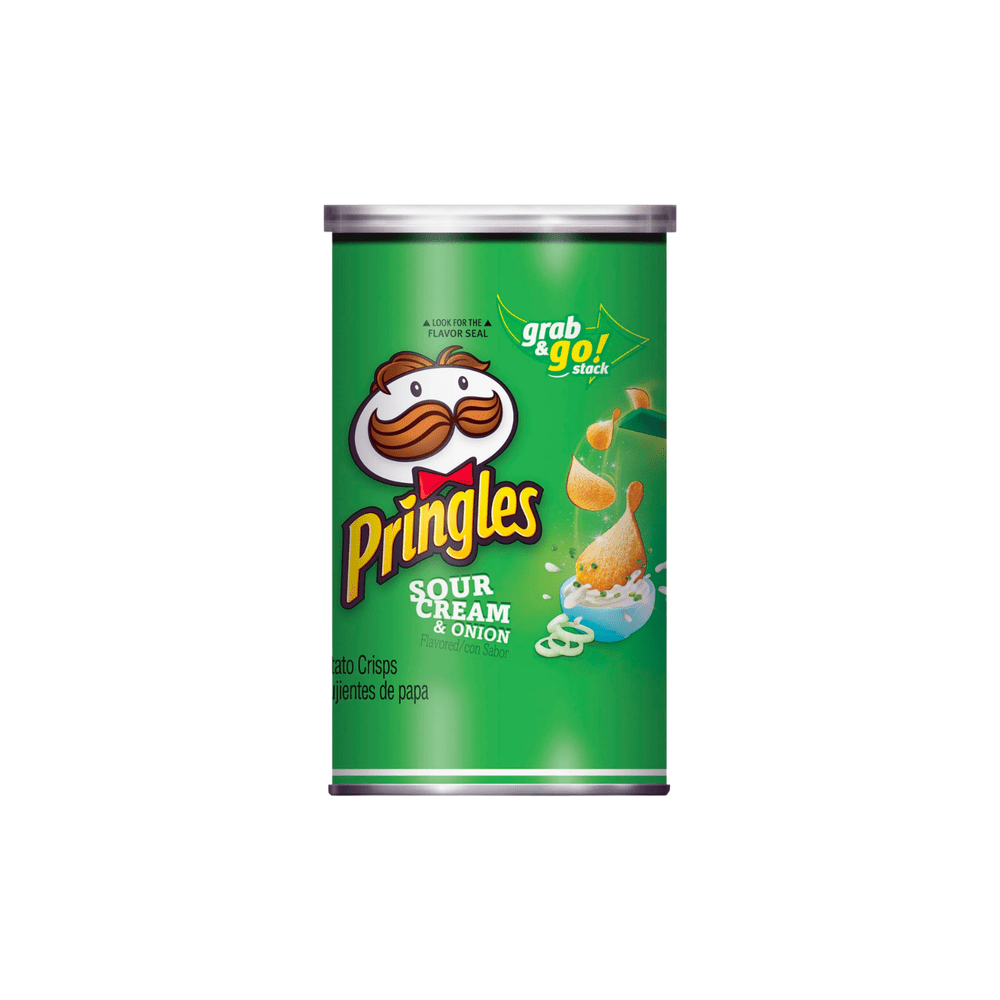 Pringles Grab & Go Chips Sour Cream & Onion - My American Shop France
