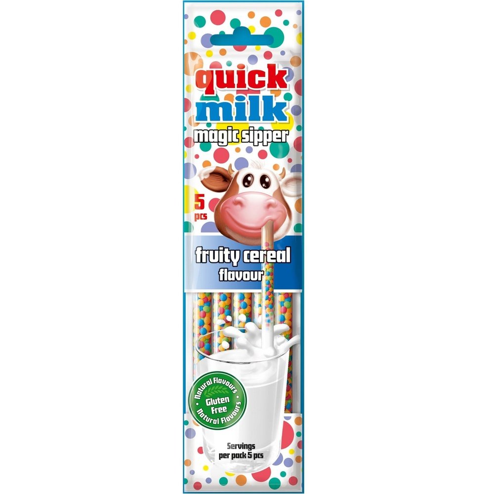Quick Milk Magic Sipper Fruity Cereal - My American Shop France