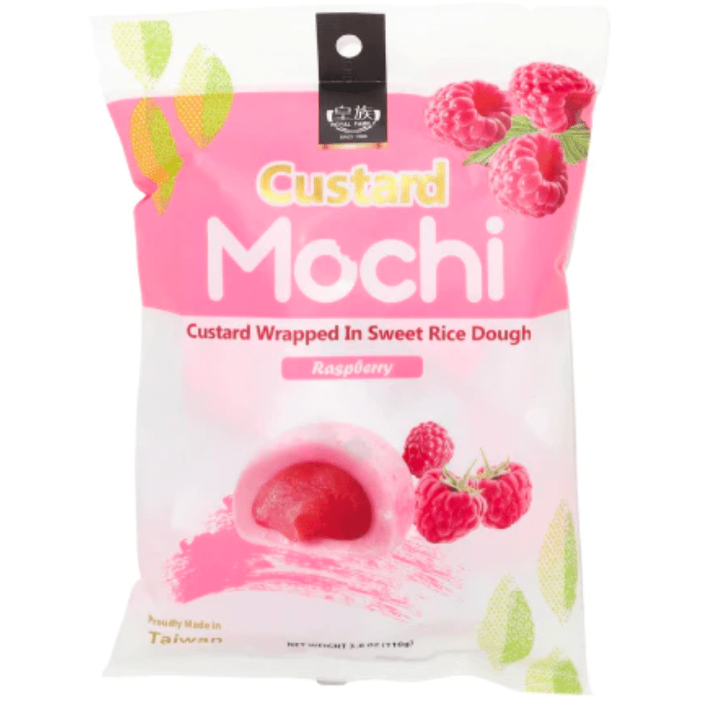 Royal Family Custard Mochi Raspberry - My American Shop France
