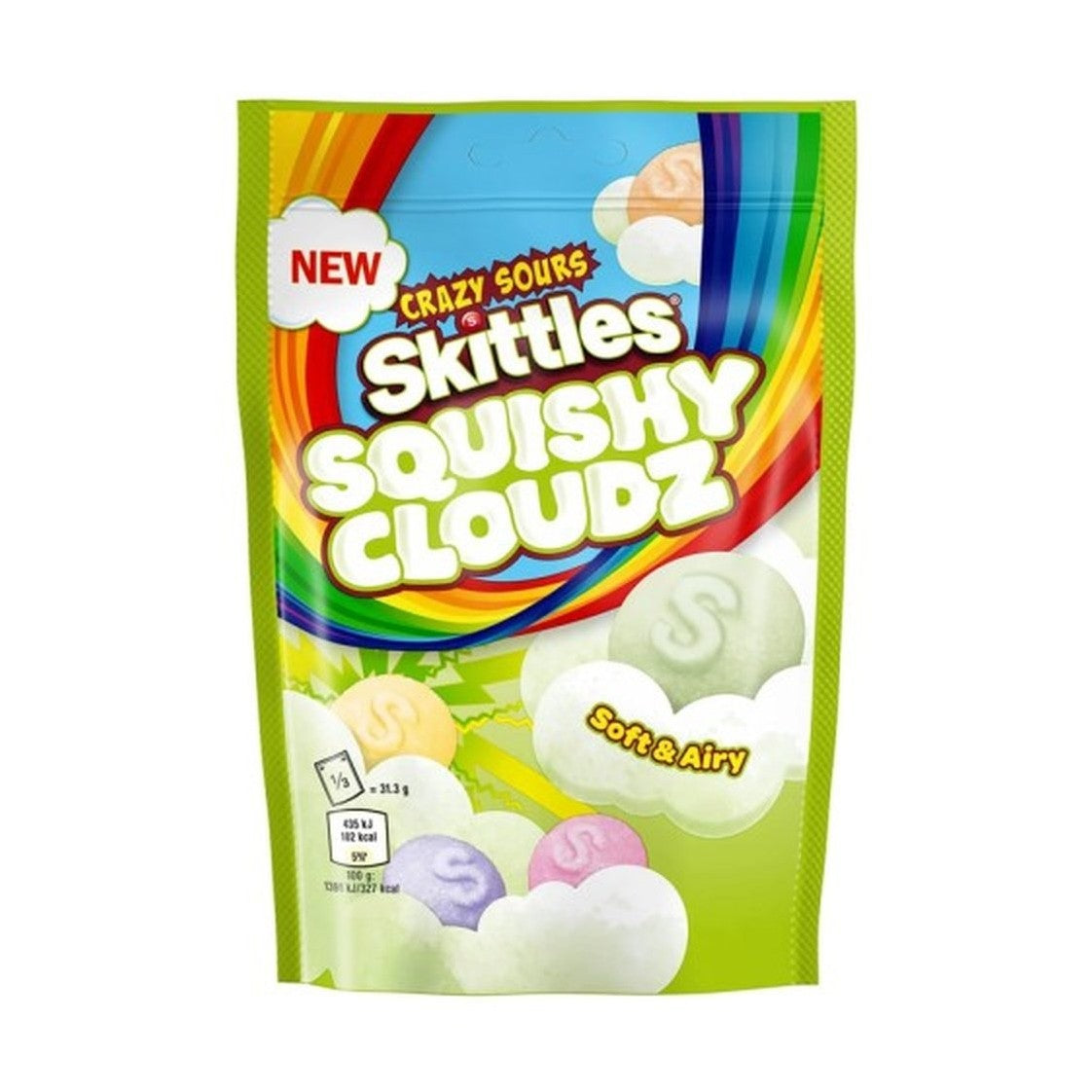 Skittles Squishy Cloudz Zuur