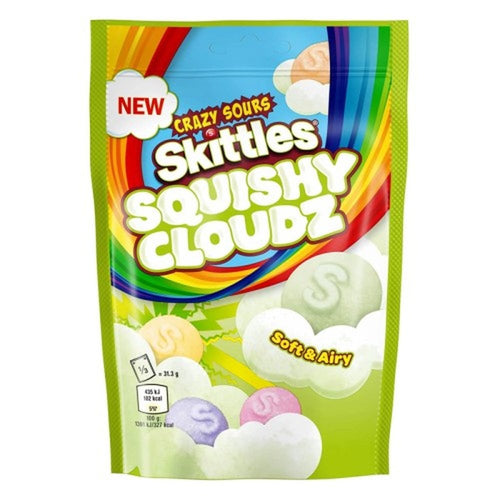 Skittles Squishy Cloudz Sour - My American Shop France