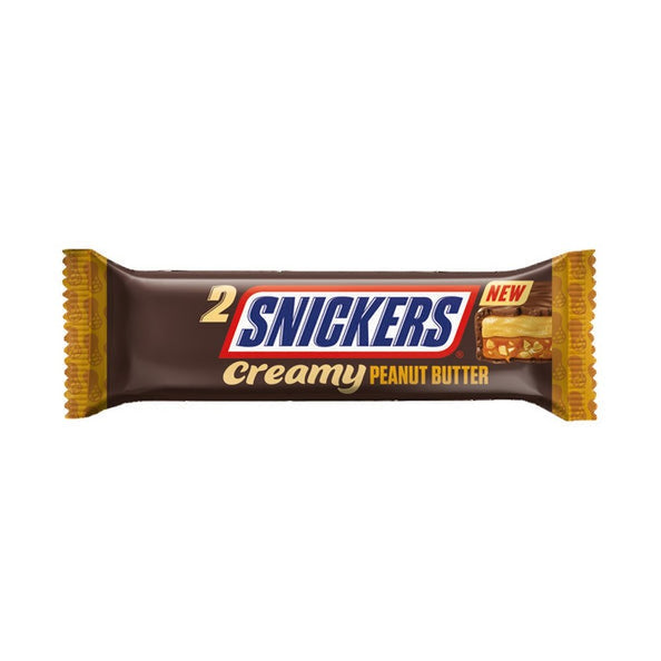 Snickers Creamy Peanut Butter - My American Shop