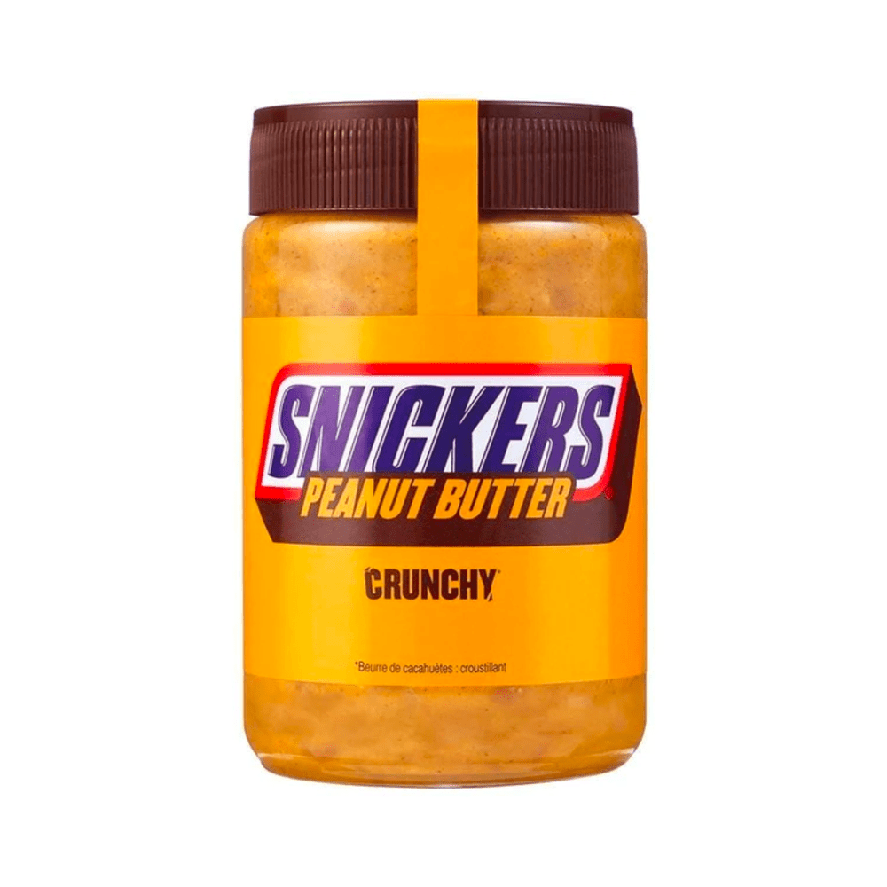 Snickers Peanut Butter Crunchy Spread Medium - My American Shop France