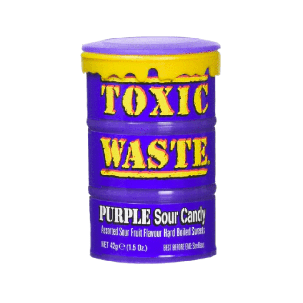 Toxic Waste Purple Sour Candy - My American Shop France