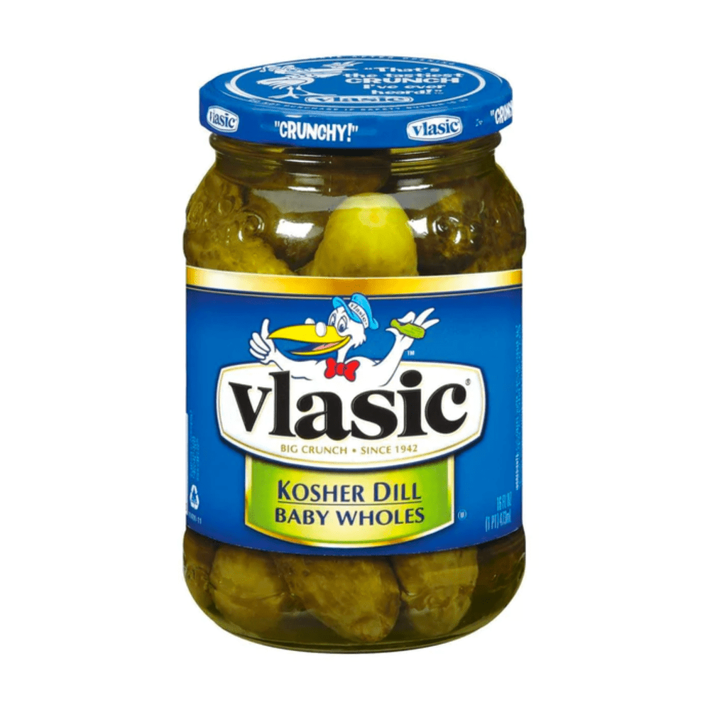 Vlasic Kosher Baby Dill Whole - My American Shop France