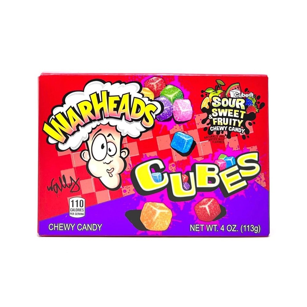 Warheads Chewy Cubes Sour - My American Shop