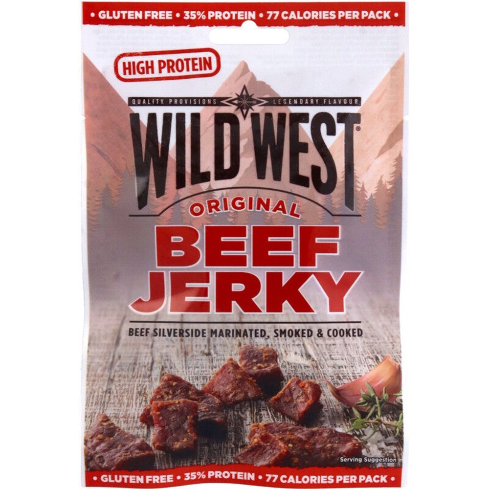 Wild West Beef Jerky Original Big - My American Shop