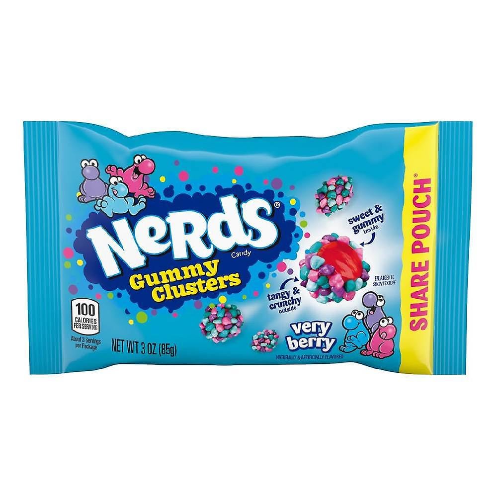 Wonka Nerds Gummy Clusters Zeer Berry