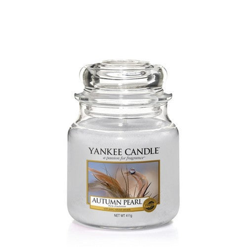 Yankee Candle Autumn Pearl Moyenne Jarre - My American Shop