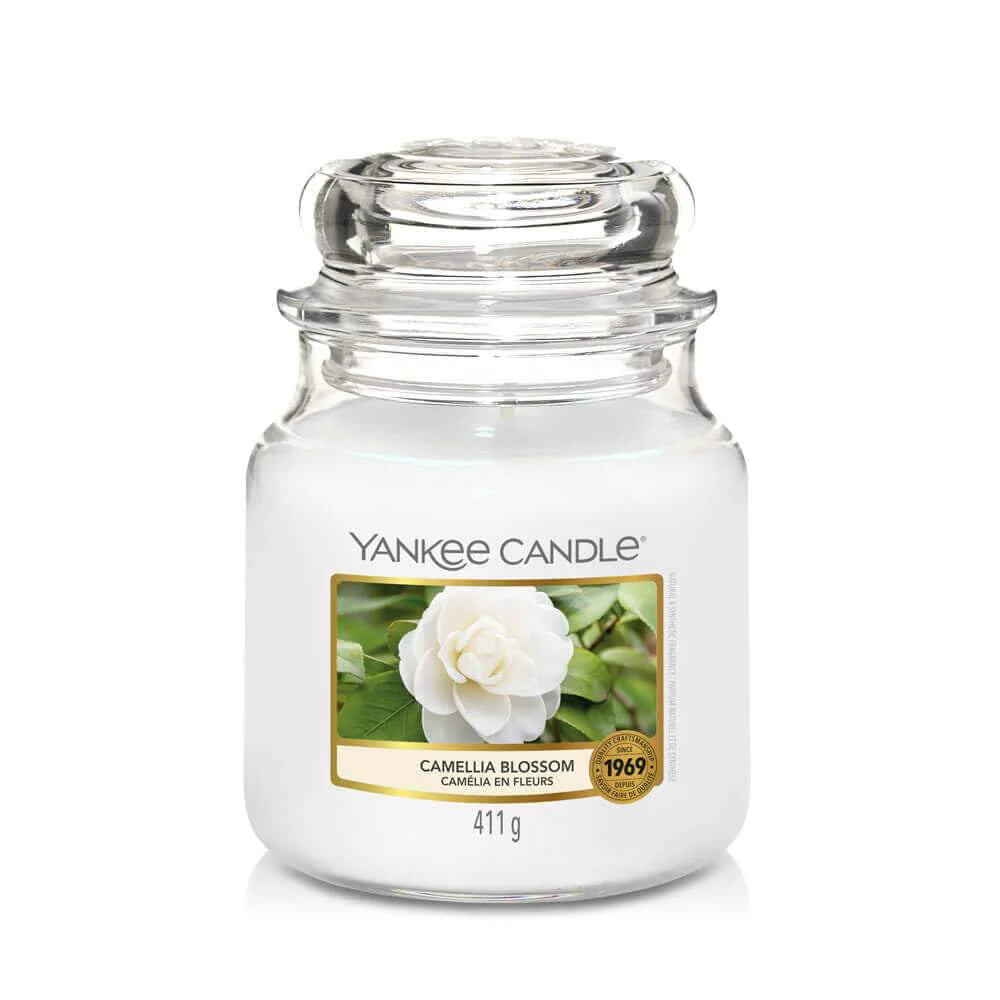 Yankee Candle Camellia Blossom Moyenne Jarre - My American Shop