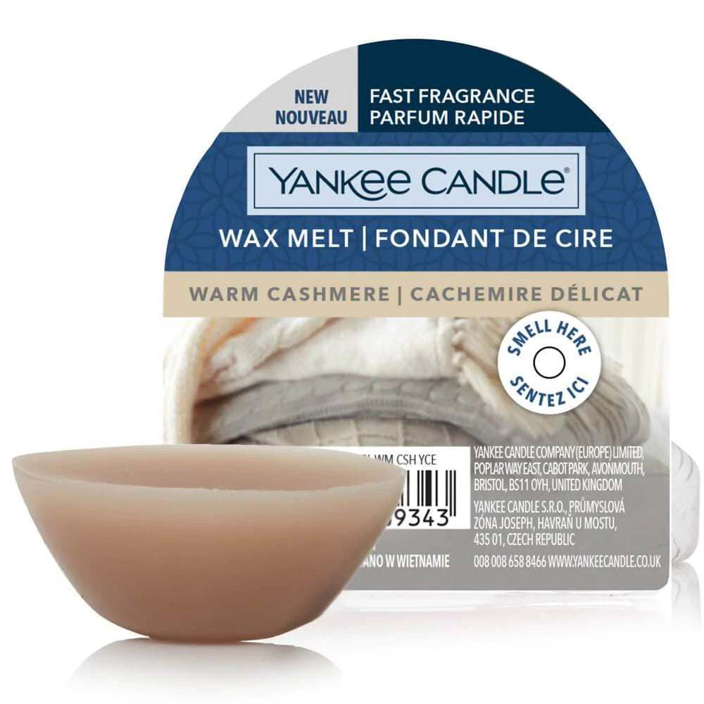 Yankee Candle Fondant de cire Warm Cashmere - My American Shop