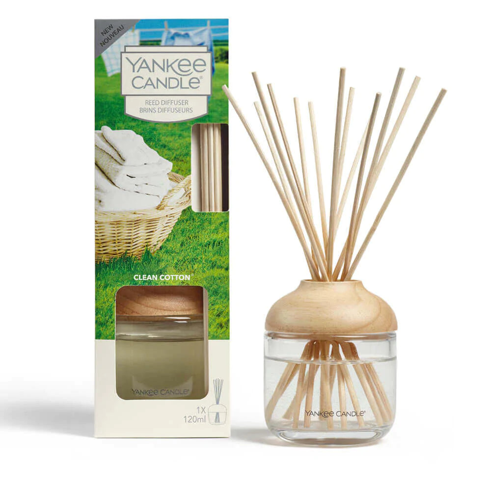 Yankee Candle Reed Diffuser Clean Cotton - My American Shop
