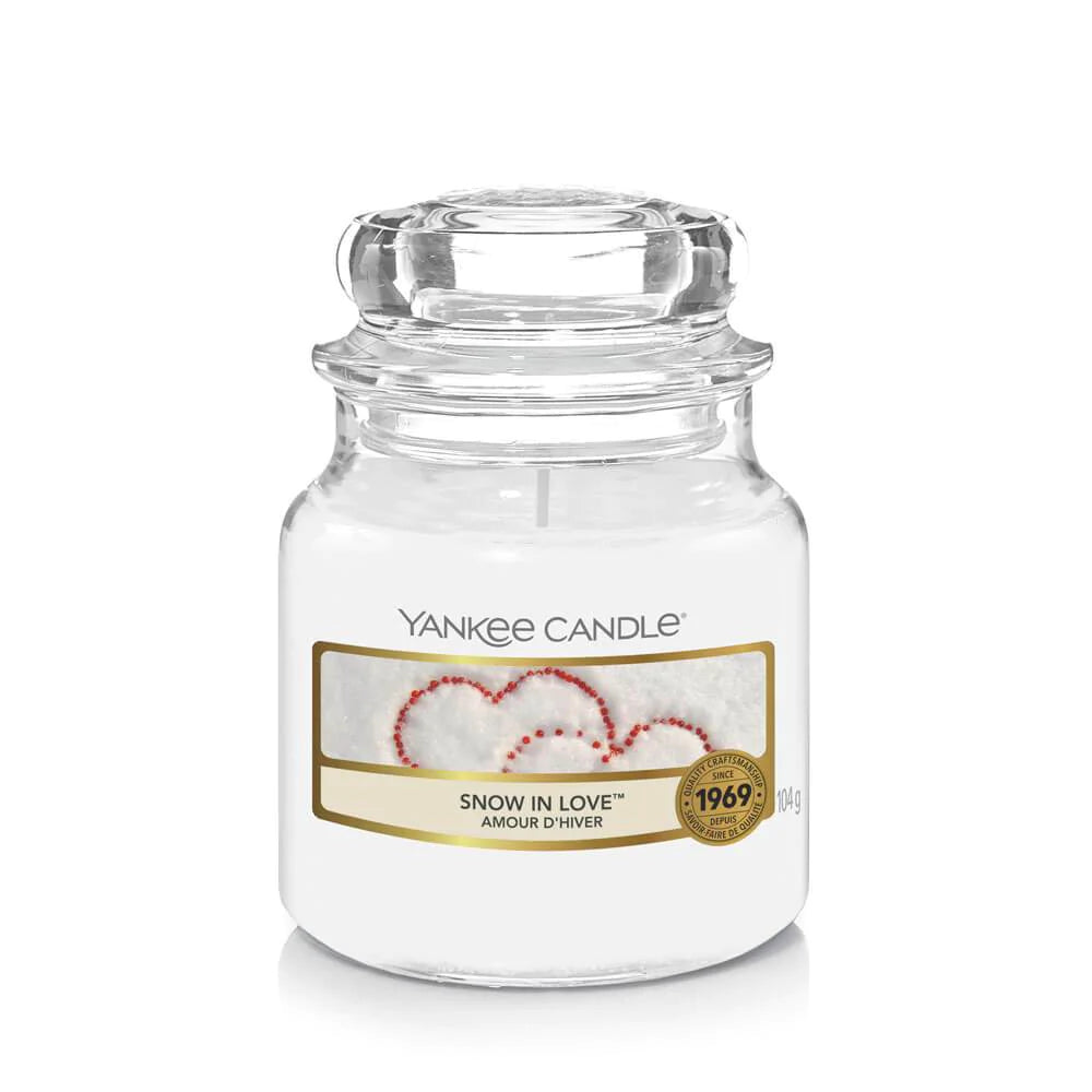 Yankee Candle Snow In Love Petite Jarre - My American Shop
