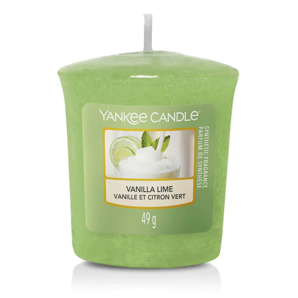 Yankee Candle Vanilla Lime Votive - My American Shop